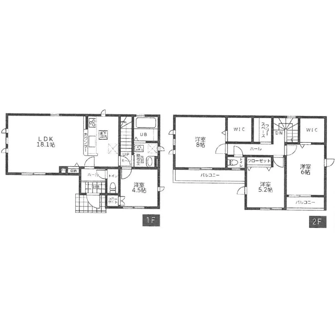 鹿児島市小野【1期】【4LDK】1号棟